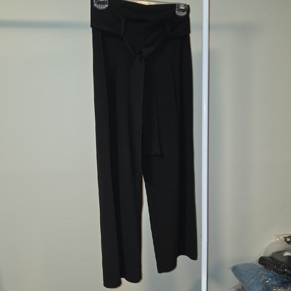 Streetwear Society Wide‑Leg Pants Belted Modern Casual Women’s Size XS